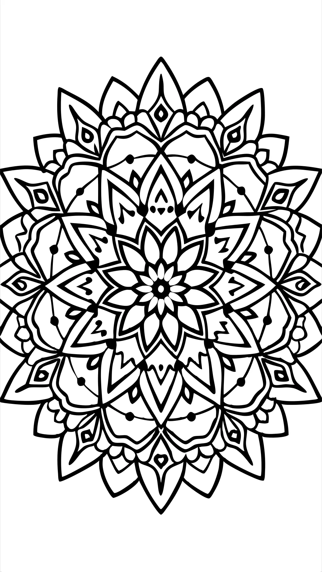 printable mandala coloring pages